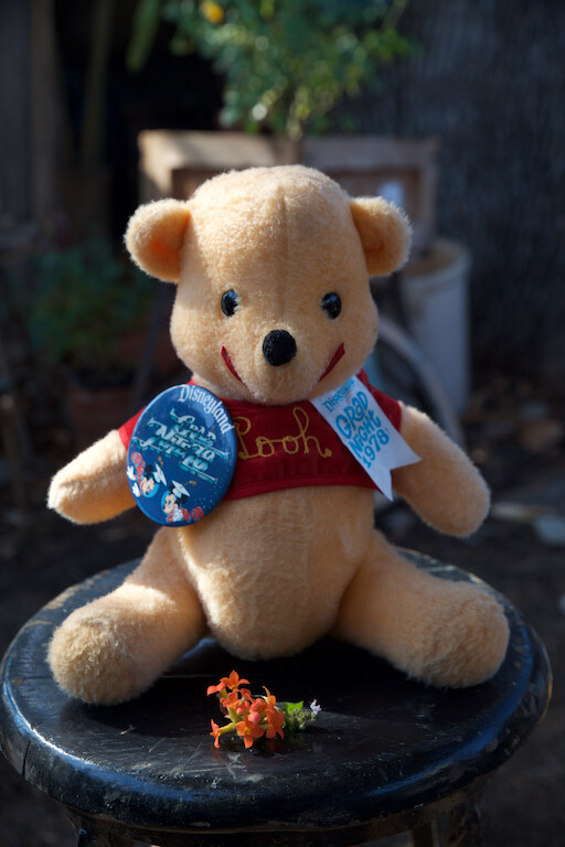 Vintage 1978 Disney Disneyland Winnie the Pooh Grad Nite 12” Plush