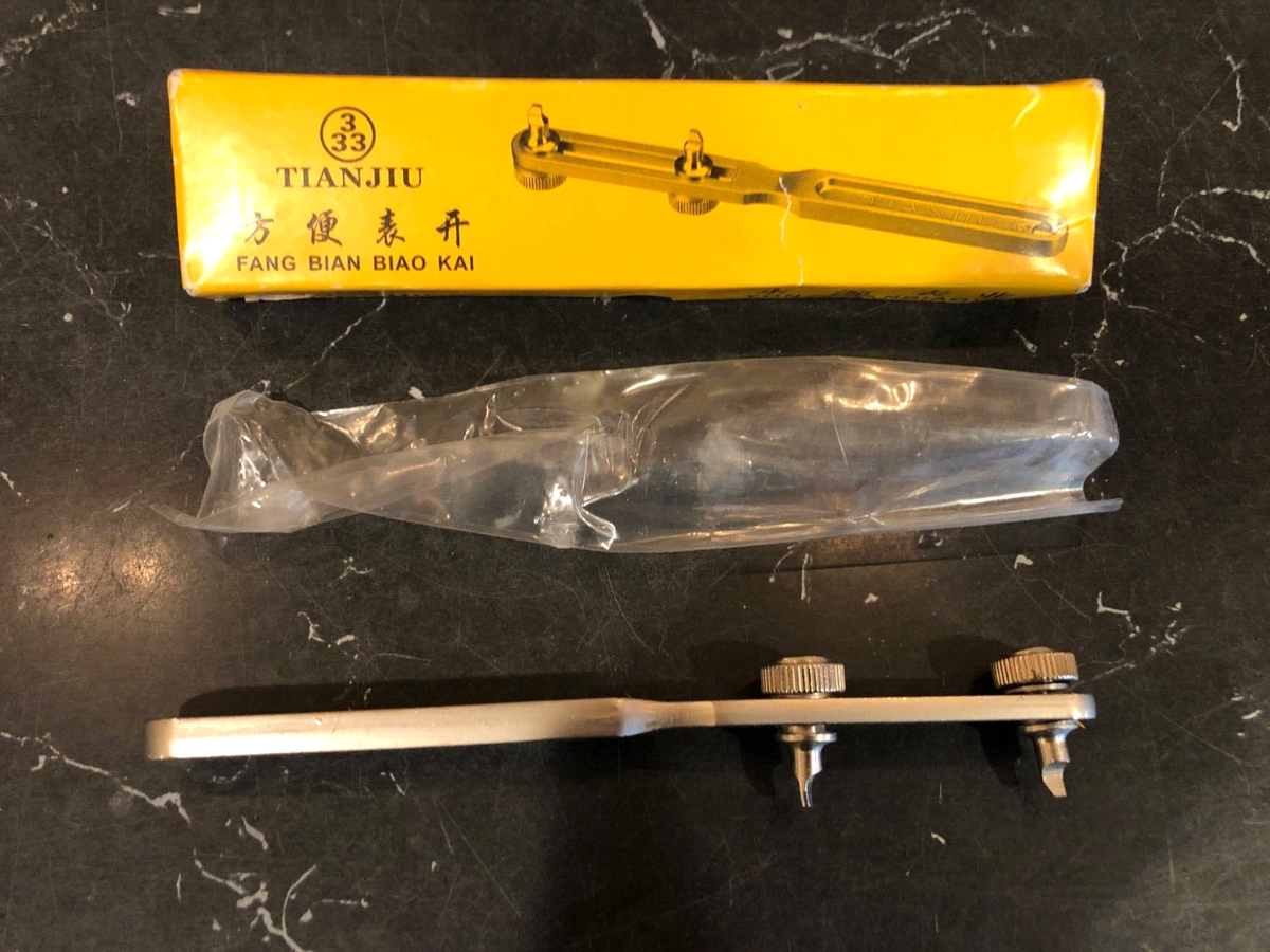 TIANJIU Adjustable Watch Back Case Opener Remover Wrench | eBay
