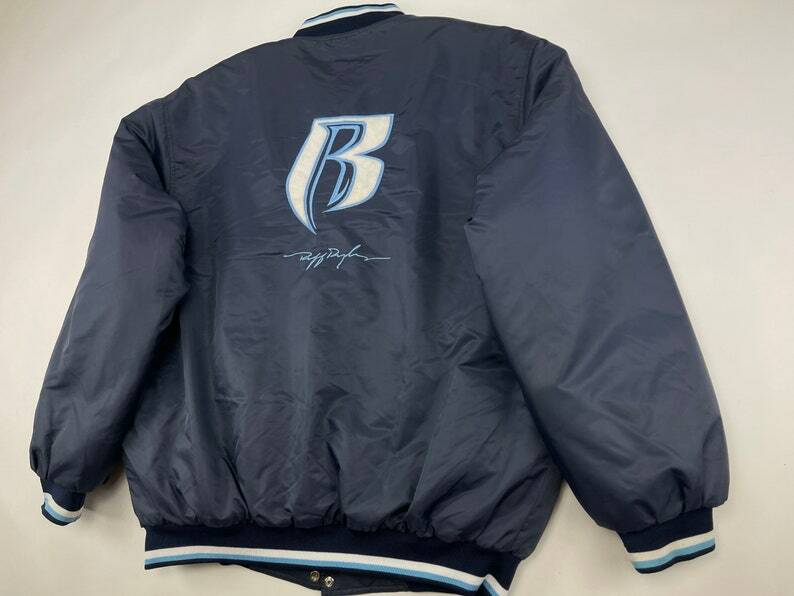 Ruff Ryders jacket, bomber vintage DMX, 90s hip hop clothing Ruff Ryders jacket, bomber vintage DMX, 90s hip hop clothing