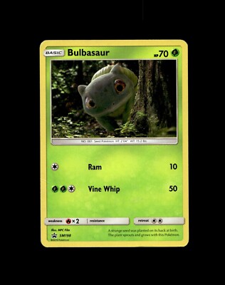 Bulbasaur Ivysaur Venusaur Pokemon Card! Holo/Reverse Holo EX VMAX Rare Cards!