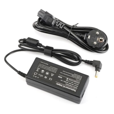 19V 3.42A 65W Notebook Laptop Netzteil Ladegerät Ladekabel für MEDION ASUS Acer