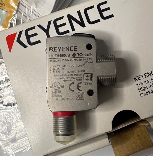 LR-ZH490CB Keyence Lasersensor LRZH490CB Neu im Karton - Bild 2 von 6