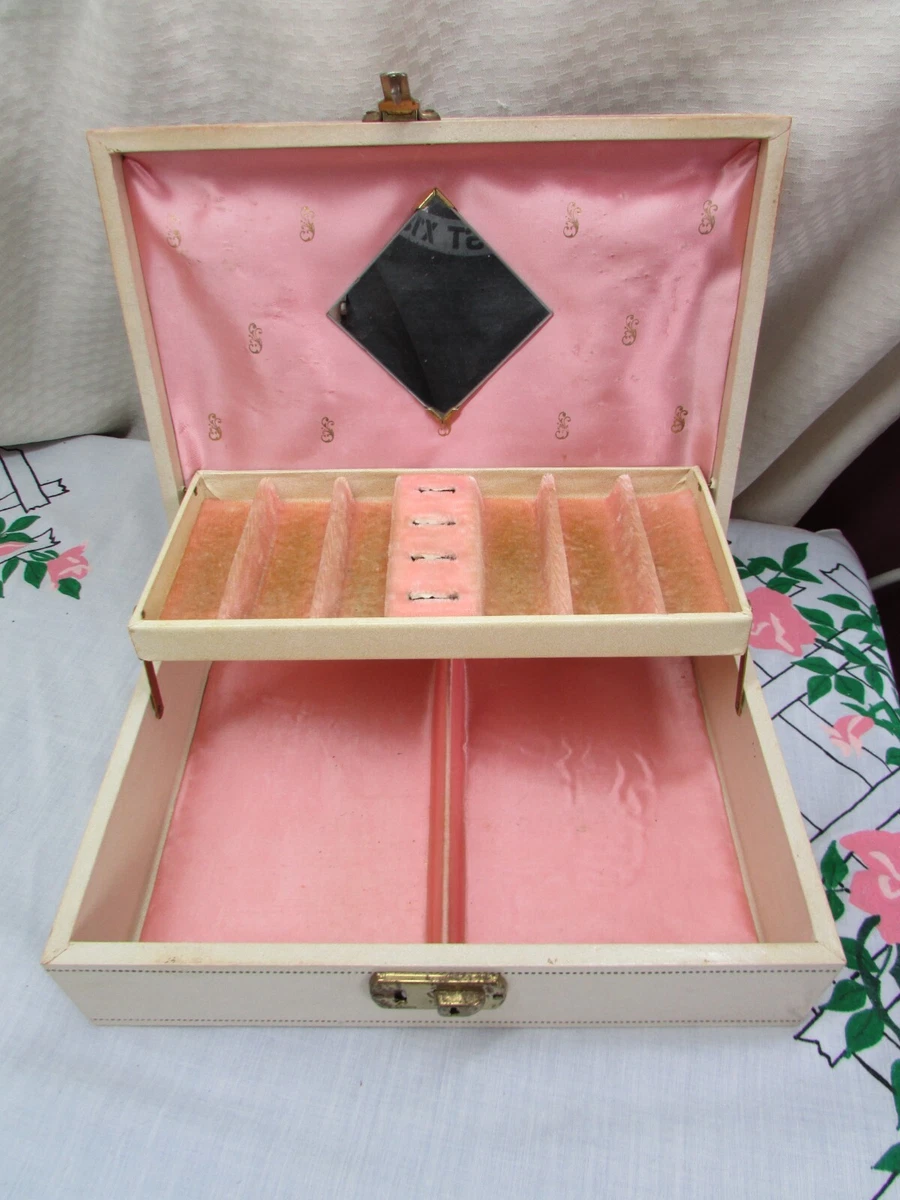 LV Jewelry Box with Lock & Key, Furniture & Home Living, Home