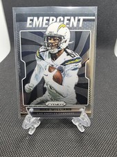 2019 PANINI PRIZM EMERGENT INSERT MIKE WILLIAMS #E-MW CHARGERS CLEMSON