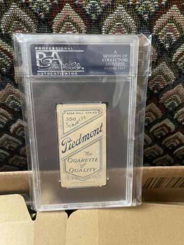 1909-11 T206 PIEMONT 350 MIKE MOWREY PSA 2.5 Good + BASEBALL TABAKKARTE - Bild 2 von 2
