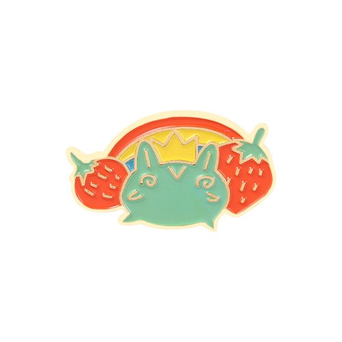 Enamel Pins Cartoon Animal Fruit Brooches Badge Denim jeans Lapel Pin Cute Gift - Foto 41 di 101