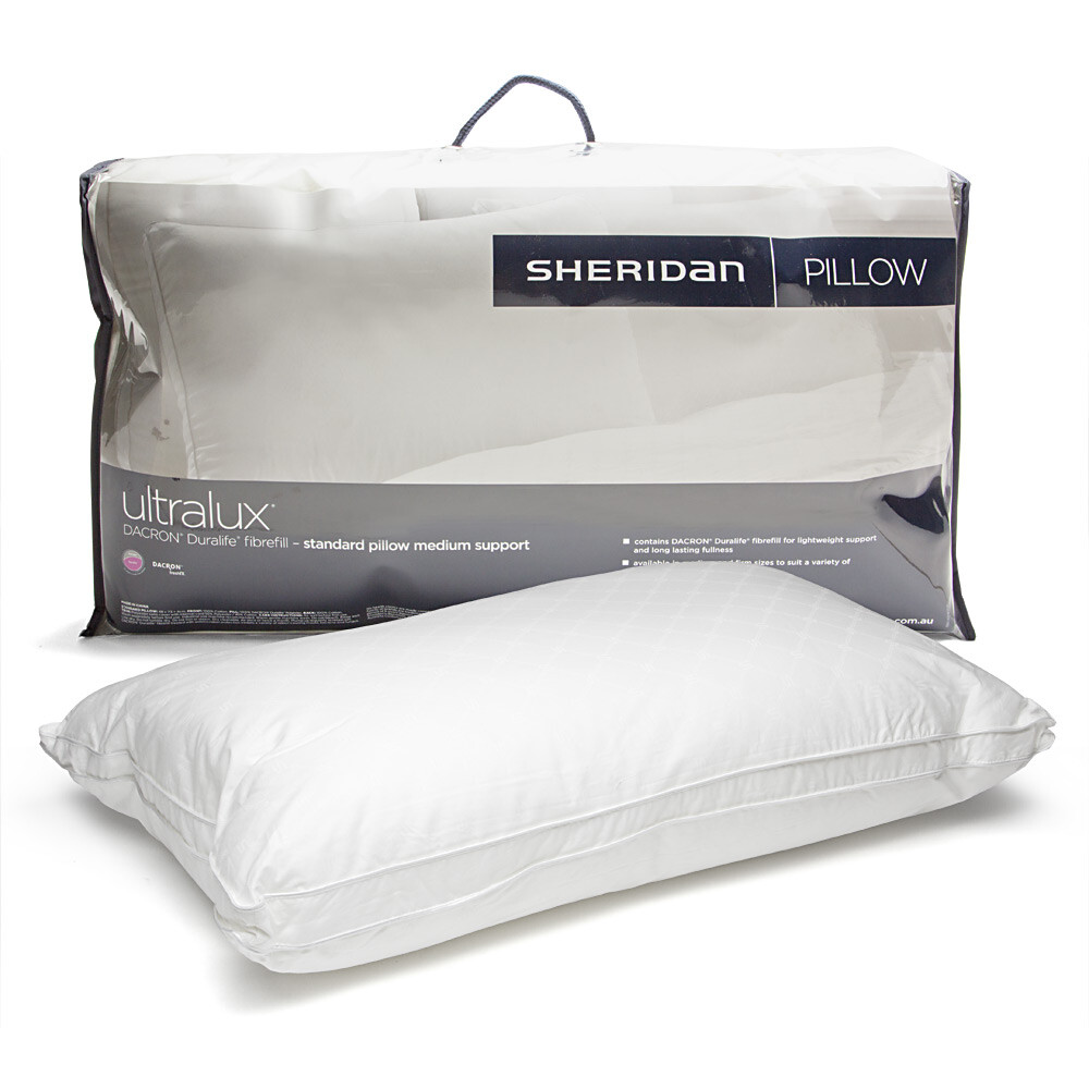 NEW Sheridan Ultralux Medium Pillow eBay