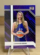 2024 Leaf Pro Set Metal Promo CAMERON BRINK Purple Shimmer /199 Rookie RC