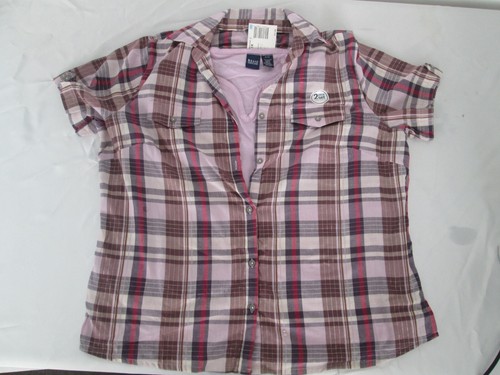 Mujeres Talla Grande Camisa Blusa 2 Piezas 1x 2x 3x Rosa Púrpura Verde Rojo Azul Nuevo - Imagen 11 de 29