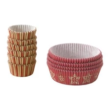 Ikea Set of 200 Cupcake Round Muffin Baking Molds Vinter NEW