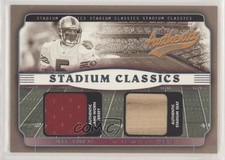 2002 Fleer Authentix Stadium Classics Memorabilia Jeff Garcia #SC-JG 04fm