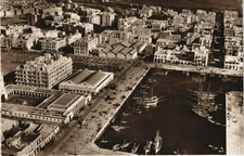Old postcard Tunisia SFAX - aerial view (148728)
