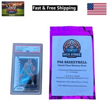 Rich Strike Clutch Time PSA Basketball Card Mystery Pack, 1 Auto in Every 2 P...