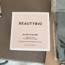 BEAUTYBIO Glass & Gloss Megawatt Glow Pro-Facial 2 Step Retexturizing & Brighten