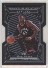 2019-20 Panini Obsidian Pitch Black Electric Etch Purple 27/50 Pascal Siakam 7y2