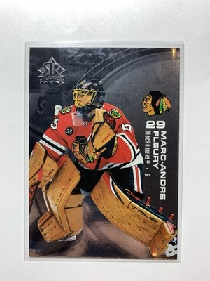 Upper Deck Extended Triple Dimensions Reflections Marc-Andre Fleury #8 Blackhaw 