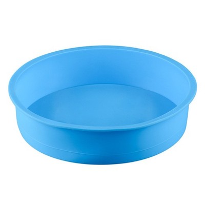 Round Bread Pan Non-Stick Cake Silicone Mold Baking Mould Kitchen Bakeware New
