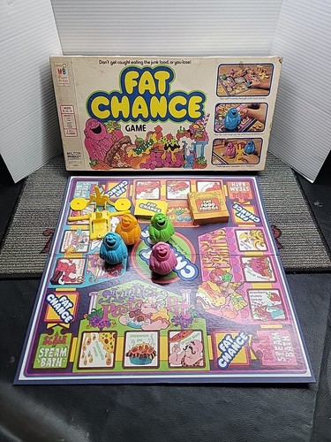 Jeu de société vintage 1978 Fat Chance Milton Bradley /0725 - Photo 8/10
