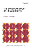 Nussberger | European Court OF Human Rights EIL P | Taschenbuch | Englisch