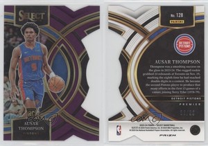2023 Select Premier Level Purple Prizm Die-Cut /99 Ausar Thompson #128 Rookie RC