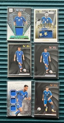 2024-25 Panini Noir Soccer Italy LOT /10 /49 /60 /65 /80 Barella, Retegui...