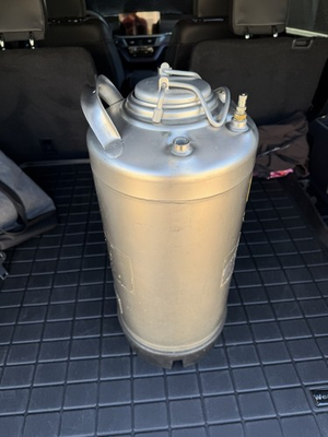 #ad #ad PRESSURE TANK ASME NORDSON LA 120 5gallon 19liter never used as shown. $150.00