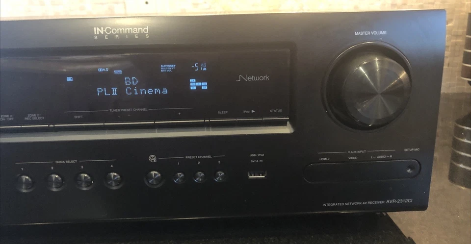 Denon 2312CI AM/FM Stereo Receiver perfect working condition - Image 4 of 4