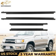 For Toyota 4runner 1996-2001 4x Door Window Seal Belt Outer Molding Weatherstrip For Toyota 4runner 1996-2001 4x Door Window Seal Belt Outer Molding Weatherstrip