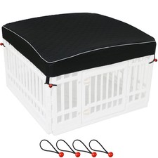 Dog Pen Cover Dog Playpen Cover for Pets,Provide Shade and Security for Indoo...