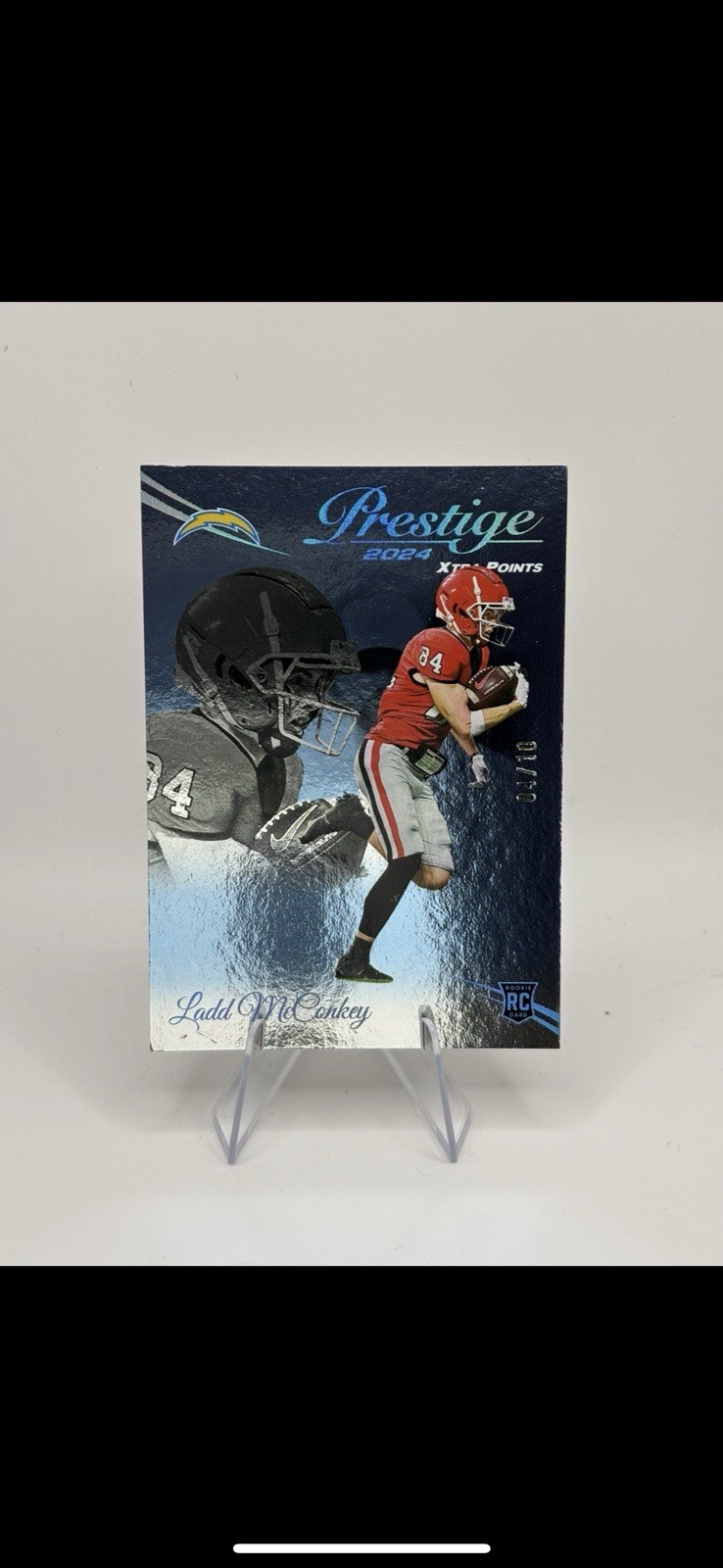 2024 Prestige Ladd McConkey Xtra Points  Platinum /10 #331