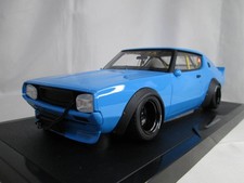 Kyosho Nissan Skyline GT-R KPGC110 Kenmeri LB 1/18 Collectible 13+ Used