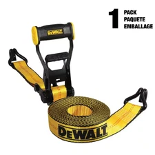 2 in. x 27 ft. Heavy-Duty Ratchet Tie-Down Strap 10,000 lbs. Break Strength NEW