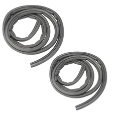 TRQ Door Weatherstrip Seal Kit Front Driver & Passenger Side Compatible with ...