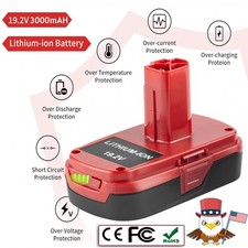 For Craftsman 19.2 Volt C3 Lithium Diehard Battery Pack 315.pp2011 Pp2030 3 Ah