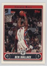2006-07 Topps Ben Wallace #101 HOF 0qr0