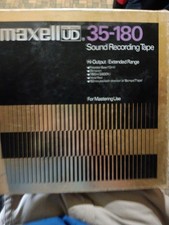 Maxell UD 35-180 10 1/2 in Metal Reel 3600ft Recording Tape