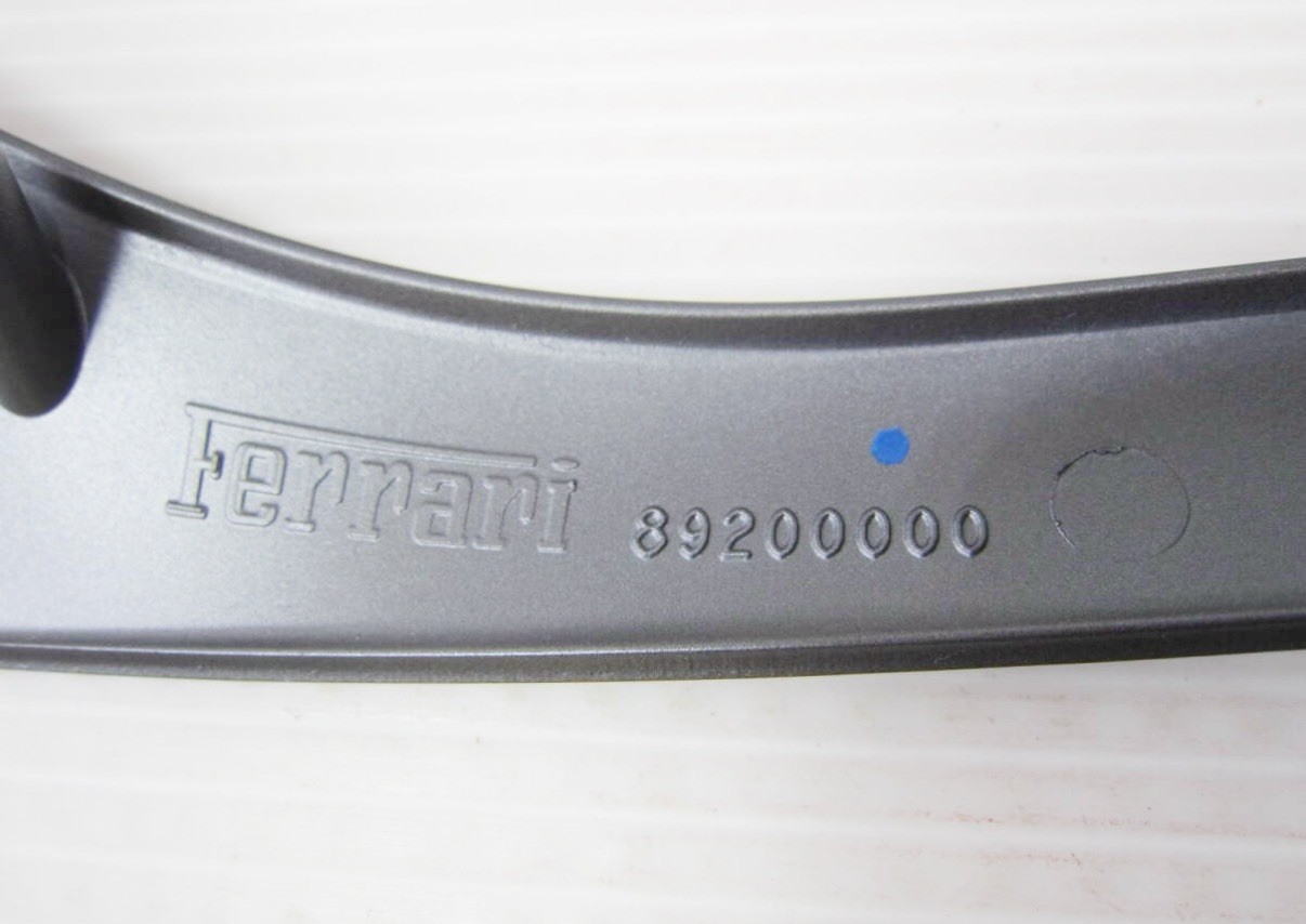 OEM Ferrari Portofino M Center Middle Navigation Radio U Dash Sliver Panel Trim