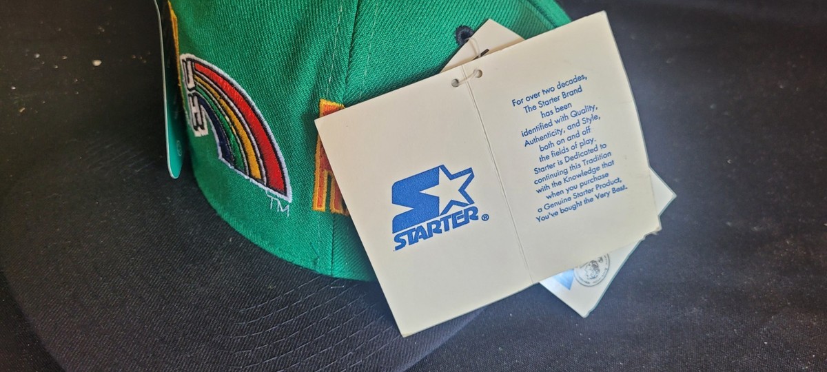 Vintage 90s Starter Cap - U of Hawaii Rainbow Warriors - Snapback