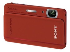 SONY Cyber Shot DSC-TX66 Digital Camera 18.20 MP 5x Zoom CMOS Sensor Red English