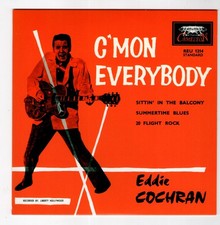 Eddie Cochran - C'mon everybody (EP) 2015 éd lim par Cameleon records FRANCE