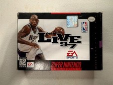 Super Nintendo NBA Live 97 SNES Vintage Video Game