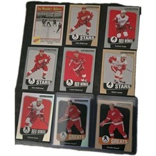 2024-25 Parkhurst Champions Red Wings Lot - Howe, Kane, Larkin, Inserts!