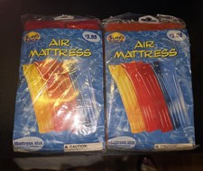 Lot Of 2 Pool Float Rafts RED BRAND NEW IN PACKAGE Air Mattress by Surf Club 2pk