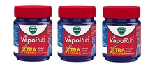 Vicks VapoRub Extra Strong 50ml x 3 | Cold, Cough, Headache Relief | Exp 2026