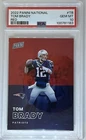 2022 Panini The National Tom Brady Red #/99 PSA 10 GEM Color Match