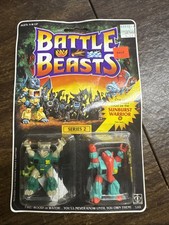 BATTLE BEASTS MOC Vintage 1987 Series 2. Chec...