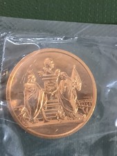 U.S. Mint Presidential Bronze Peace Medal Of Andrew Johnson