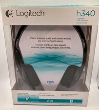 Brand New Logitech H340 USB Computer PC Headset w/Noise Cancelling Microphone