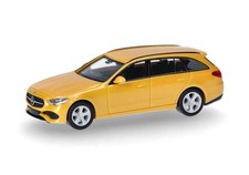 HERPA,MERCEDES BENZ C Estate yellow metallic, 1/87, HER430388-003