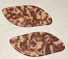 Vintage Guitar Picks-1960’s HERCO- 361 Trapezoid -Heavy-Lot of 2-Made in Japan